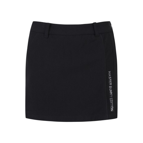 여성 사이드 로고 H라인 큐롯 스커트