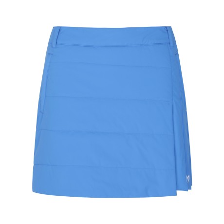 여성 사이드 플리츠 퀼팅 큐롯 방풍 스커트