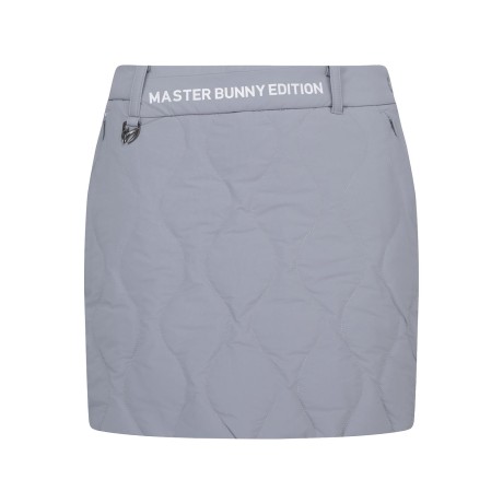 여성 구스 다운 웨이브 퀼팅 다운 스커트