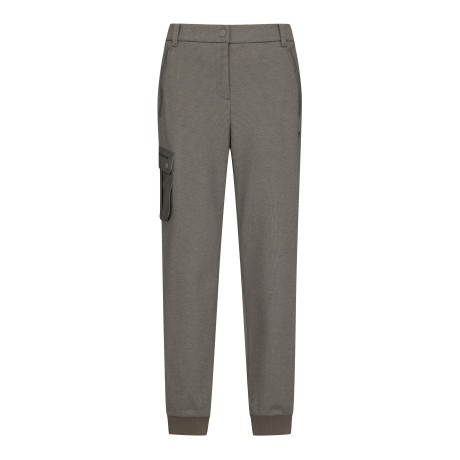 여성 마이크로 약기모 조거 팬츠