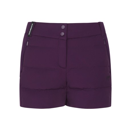 여성 사이드 우븐 블록 패딩 숏 팬츠