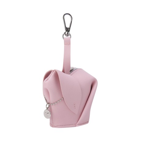 여성 폼폼 래빗 볼케이스 키링