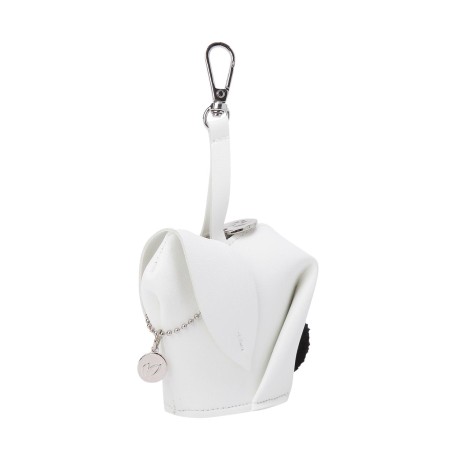 여성 폼폼 래빗 볼케이스 키링