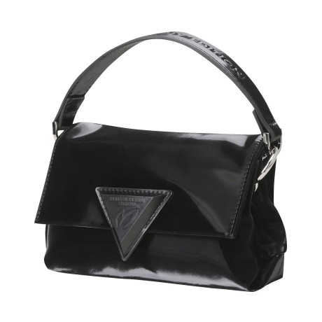 여성 애나멜 탈착 스트랩 미니 백