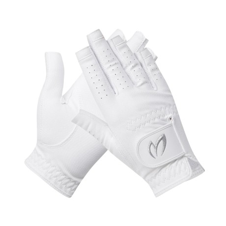 여성 글리터 엠블럼 네일컷 양손 장갑