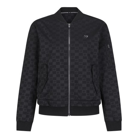 여성 로고 패턴 바람막이 집업 점퍼