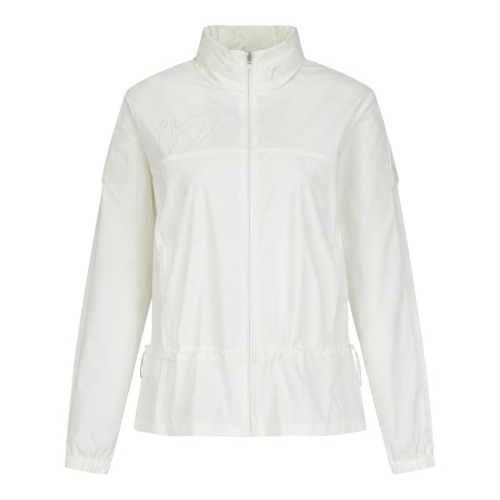 여성 프릴 포인트 케이프 후드 점퍼