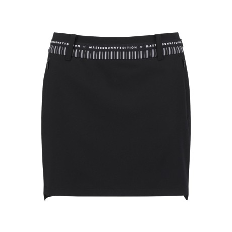 여성 로고 스트라이프 큐롯 스커트