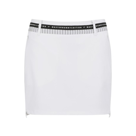 [윤이나프로 착용] 여성 로고 스트라이프 큐롯 스커트