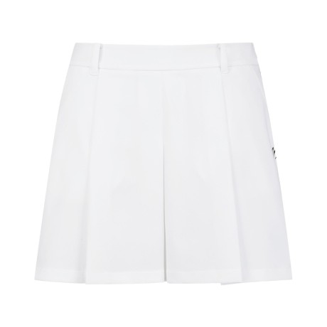 [윤이나프로 착용] 여성 심볼 백 밴딩 플리츠 큐롯 스커트