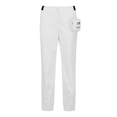 여성 다트 헴 조거 팬츠