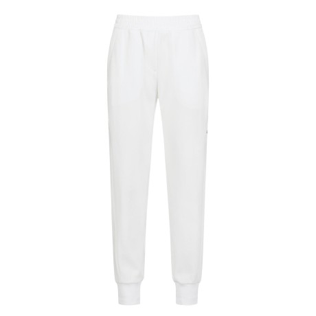 여성 로고 우븐 믹스 밴딩 조거 팬츠