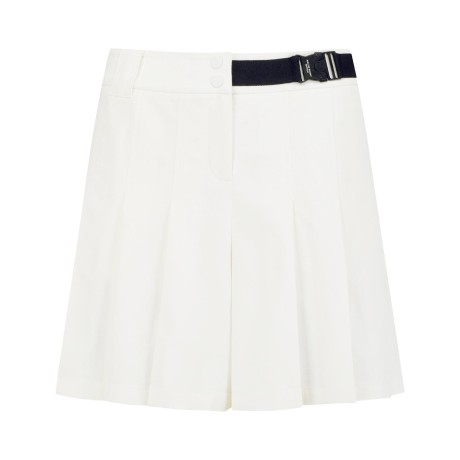 [ONLY BUCKET] 여성 사이드 버클 플리츠 쇼츠