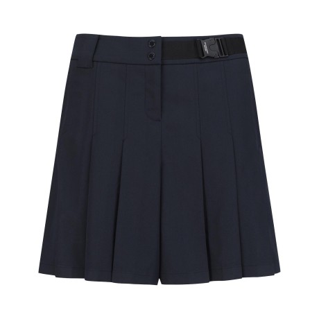 [ONLY BUCKET] 여성 사이드 버클 플리츠 쇼츠