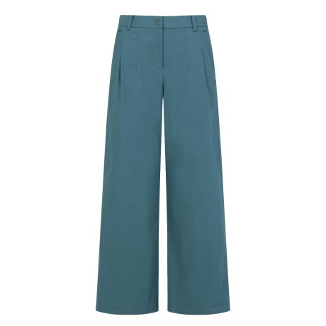 여성 심볼 와이드 팬츠