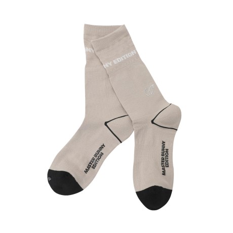 여성 핫픽스 심볼 배색 논슬립 중목 양말