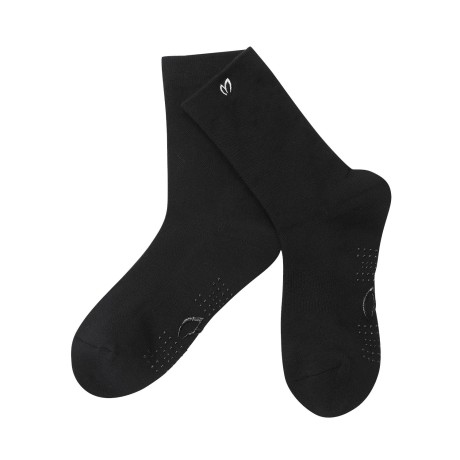 여성 심볼 자수 논슬립 중목 양말