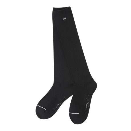 여성 심볼 자수 논슬립 니삭스