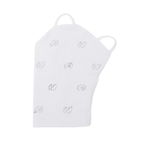 여성 핫픽스 심볼 패턴 냉감 손등 덮개