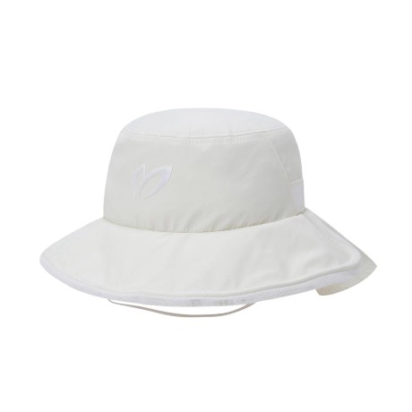 여성 백 셔링 로고 테잎 스트링 버킷햇
