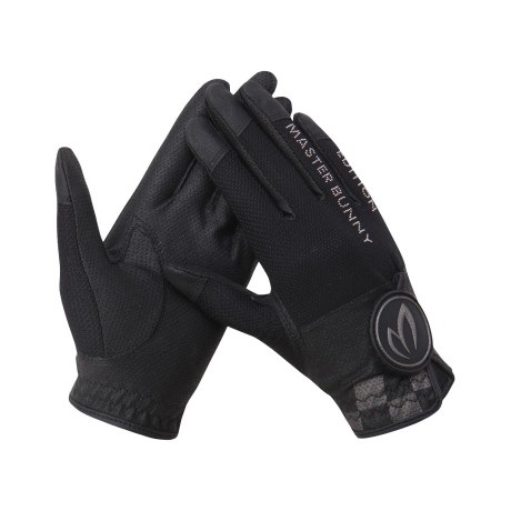 여성 로고 핫픽스 체커보드 블록 양손 장갑