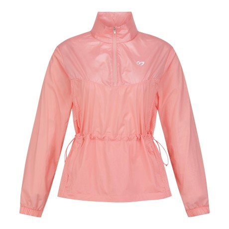 여성 타공 믹스 스트링 아노락