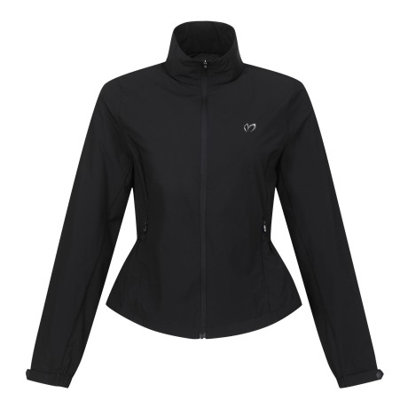 여성 타공 블록 경량 집업 점퍼