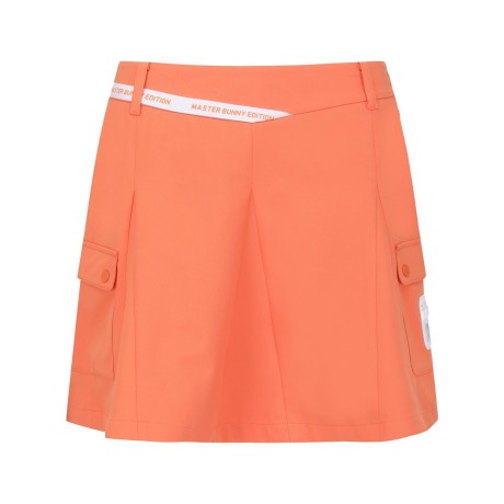 여성 카고 포켓 큐롯 플레어 스커트