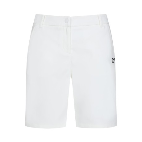 여성 심볼 로고 밴딩 하프 팬츠