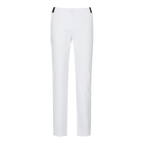 여성 심볼 사이드 밴딩 슬림핏 팬츠