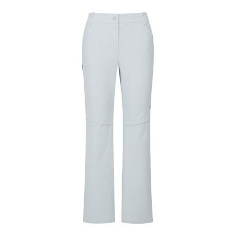 여성 타공 믹스 패널 부츠컷 팬츠