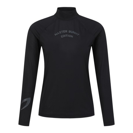 여성 로고 냉감 모크넥 베이스 레이어