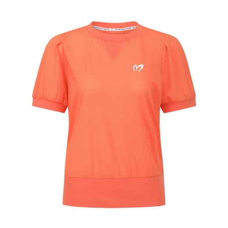 여성 심볼 조직감 반팔 스웻셔츠