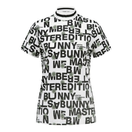 여성 레터링 패턴 티셔츠