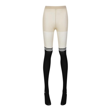 여성 페이크 니삭스 레깅스