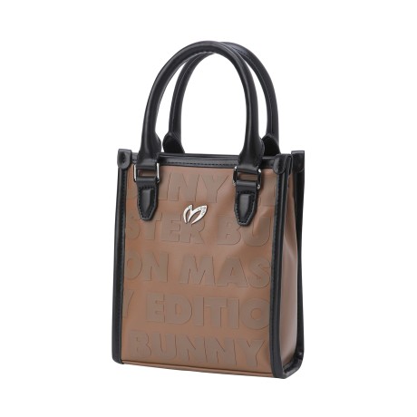 여성 입체 로고 스퀘어 투웨이백