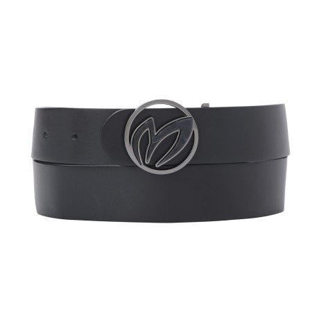 여성 메탈 심볼 버클 벨트