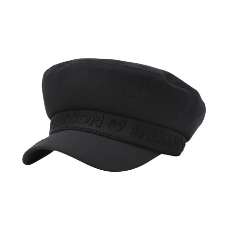 여성 로고 자수 테이프 헌팅캡