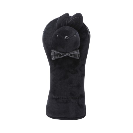 여성 바니 장식 우드 커버