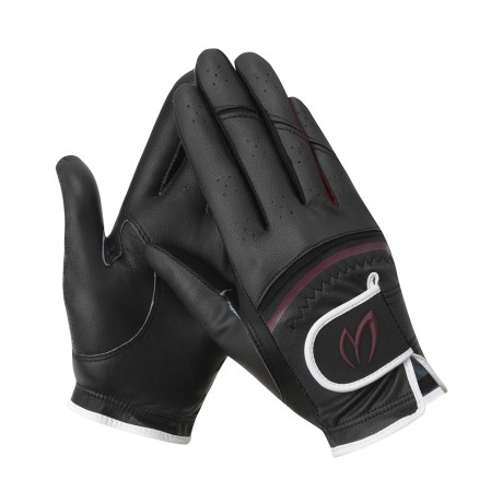 여성 라인 컬러 믹스 양손 장갑