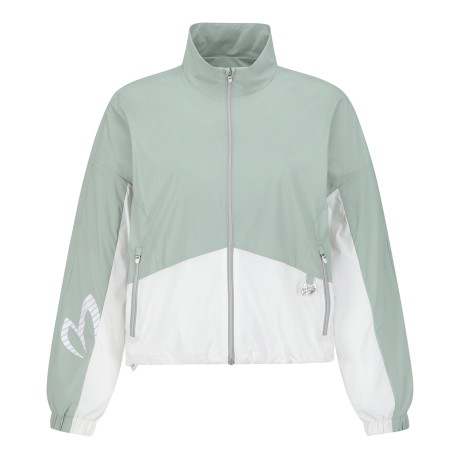 여성 컬러 믹스 스트링 점퍼