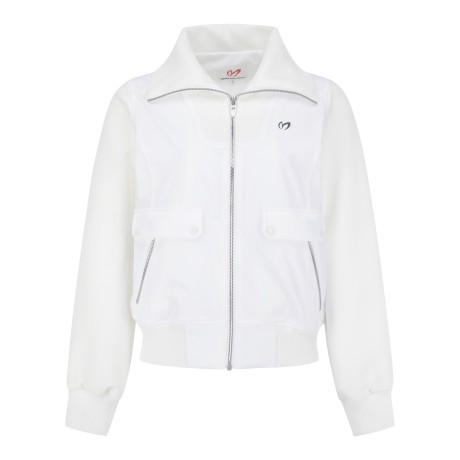 여성 와이드 카라 플랩 포인트 점퍼