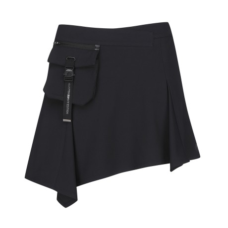 여성 탈착 포켓 언발 큐롯 스커트