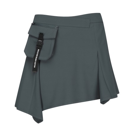 여성 탈착 포켓 언발 큐롯 스커트