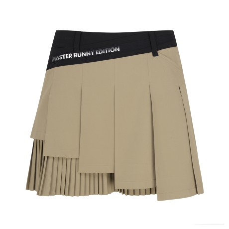 여성 플리츠 레이어드 큐롯 스커트