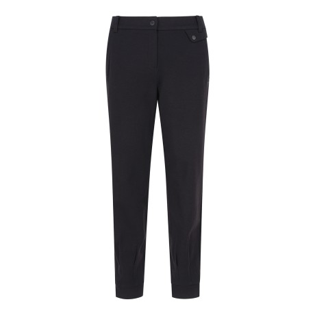 여성 로고 백밴딩 조거 팬츠