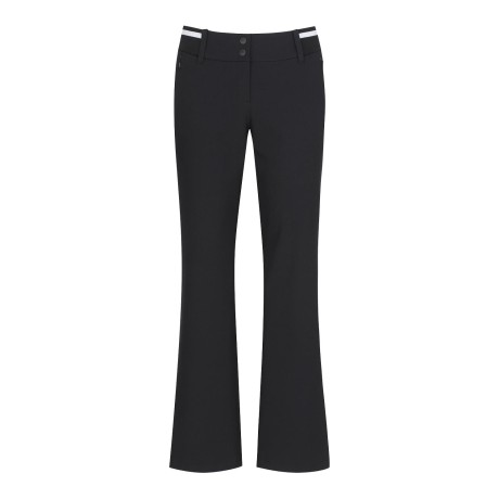 여성 사이드 밴딩 세미 부츠컷 팬츠