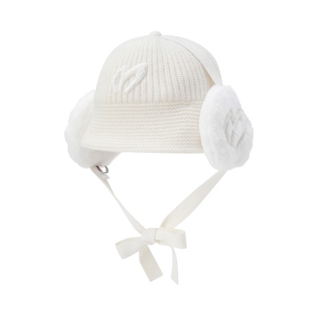 여성 이어워머 니트 버킷햇