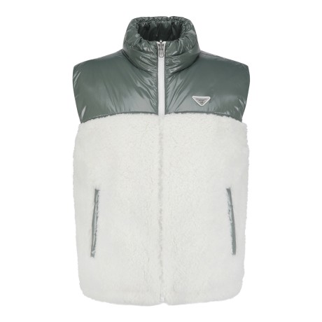 여성 덤블 믹스 리버시블 다운 베스트