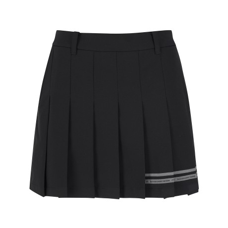 여성 사이드 라인 플리츠 큐롯 스커트